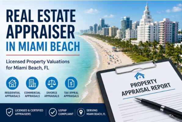 Real Estate Appraiser in Miami Beach — Licensed Property Valuations for Miami Beach, FL