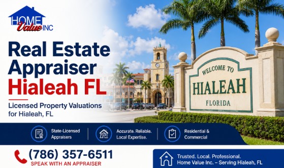 Real Estate Appraiser Hialeah FL | Licensed Property Valuations